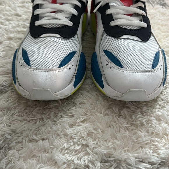 PUMA RS-X Goods White Black Red Green Athletic Shoes Men size 11 - Picture 7 of 8